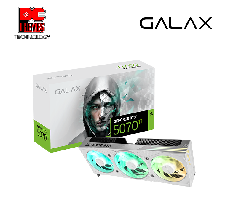 GALAX GeForce RTX™ 5070 Ti EX Gamer 1-Click OC Graphics Card - [white]